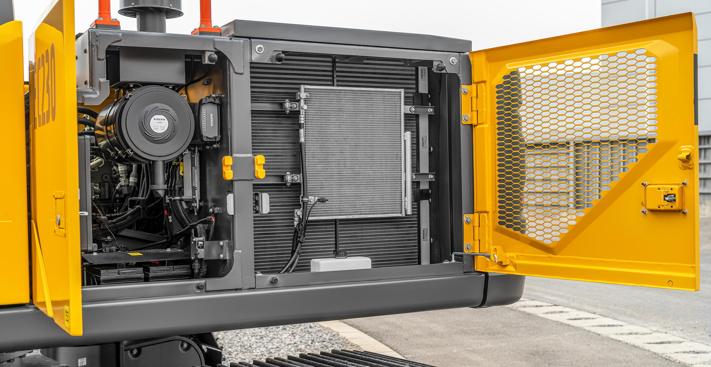 volvo crawler excavators  tier 2–3