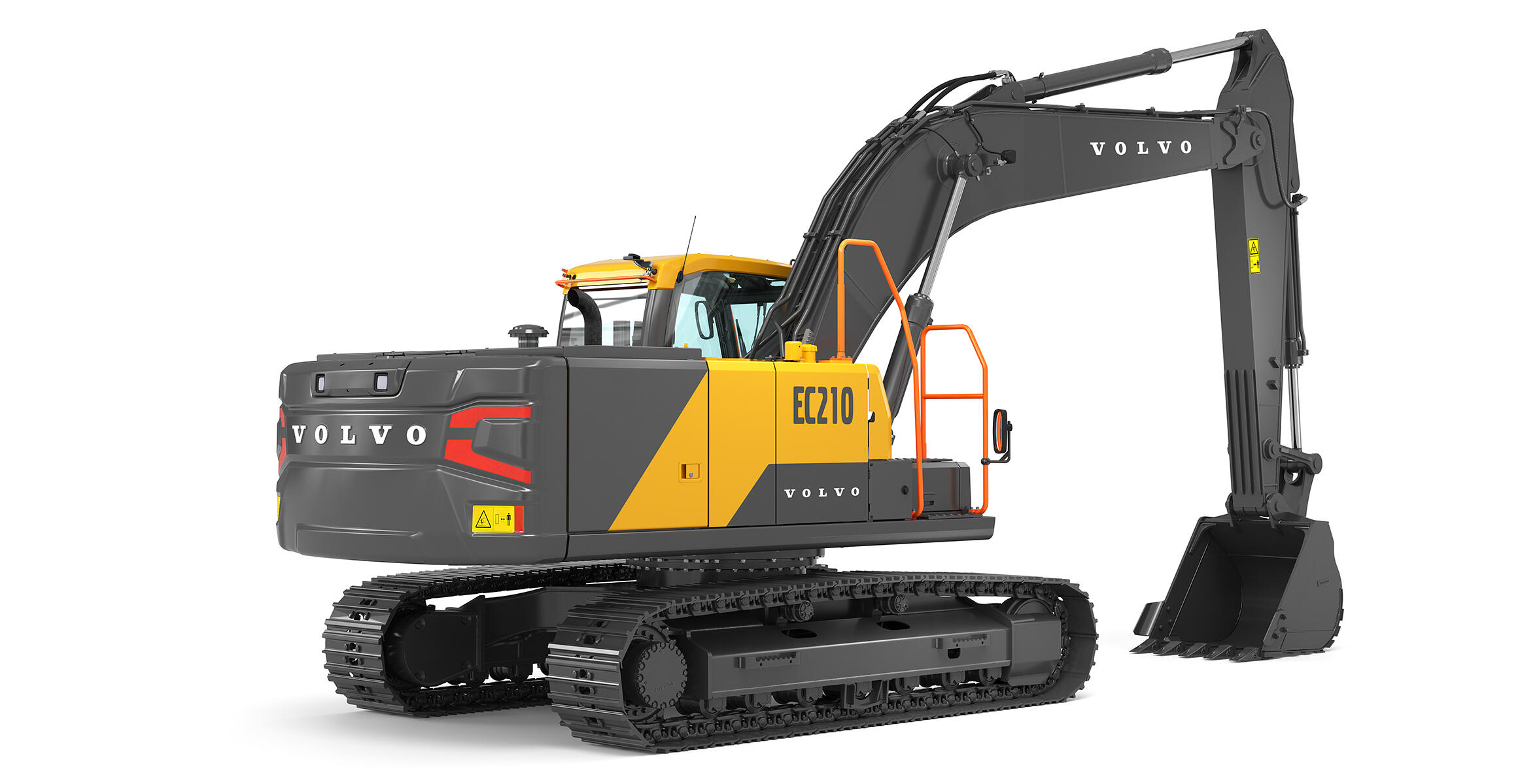 volvo crawler excavators  tier 2–3