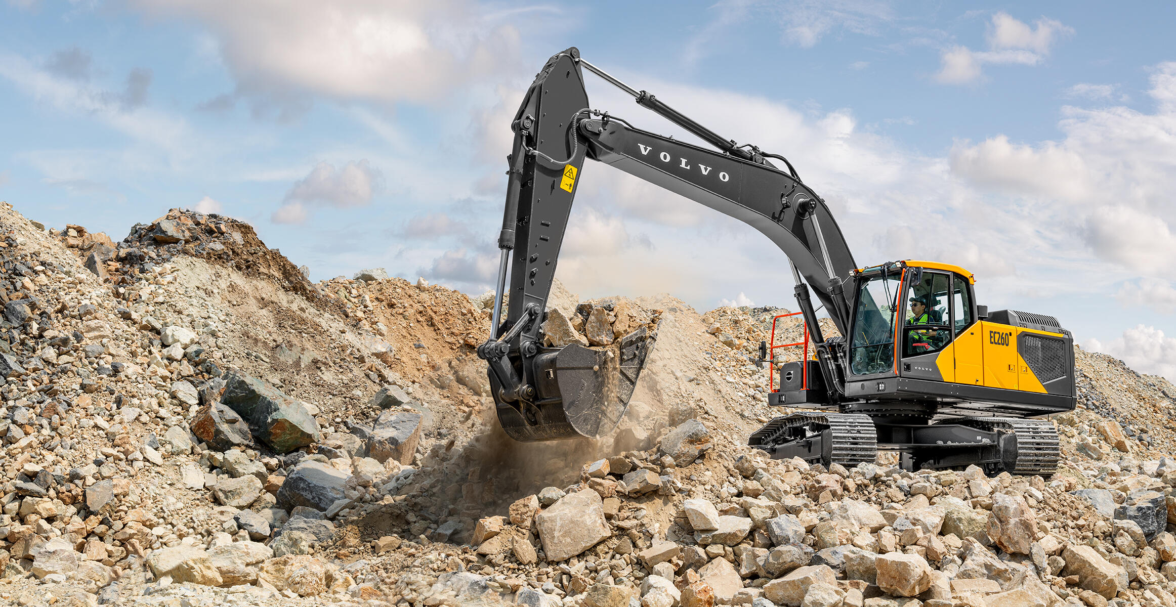 volvo crawler excavators ec260 tier 2–3