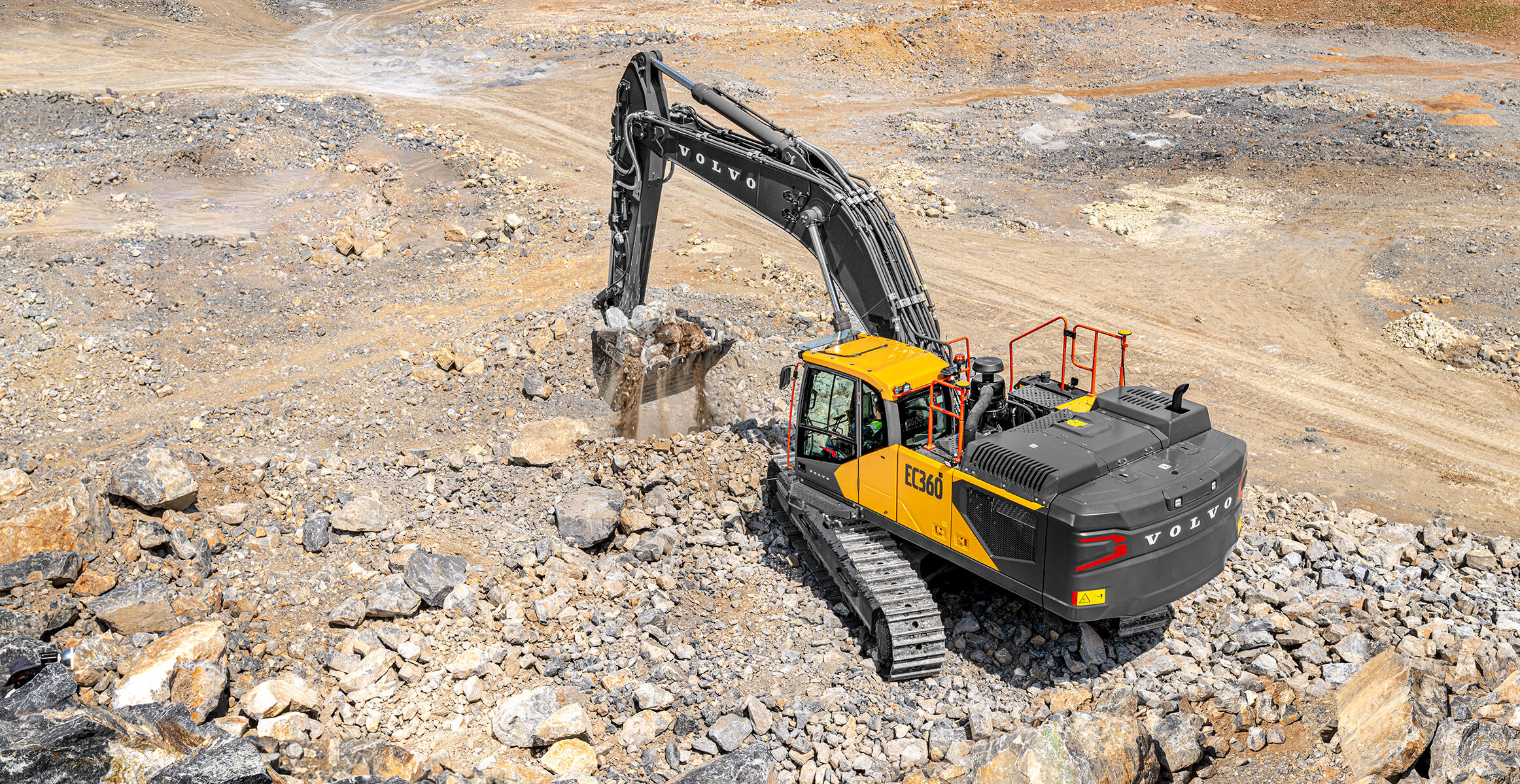 volvo crawler excavators ec360 tier 2–3