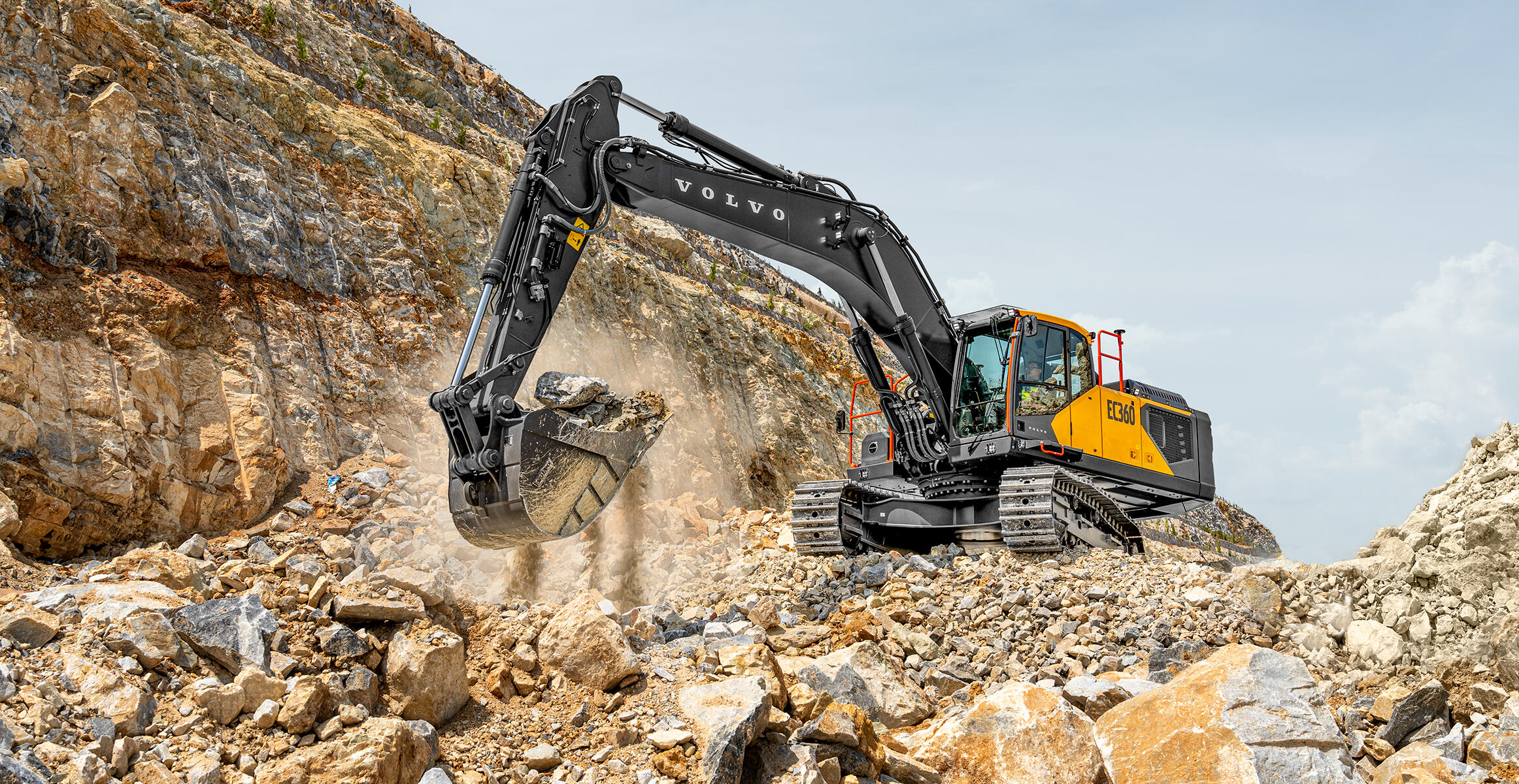 volvo crawler excavators ec360 tier 2–3