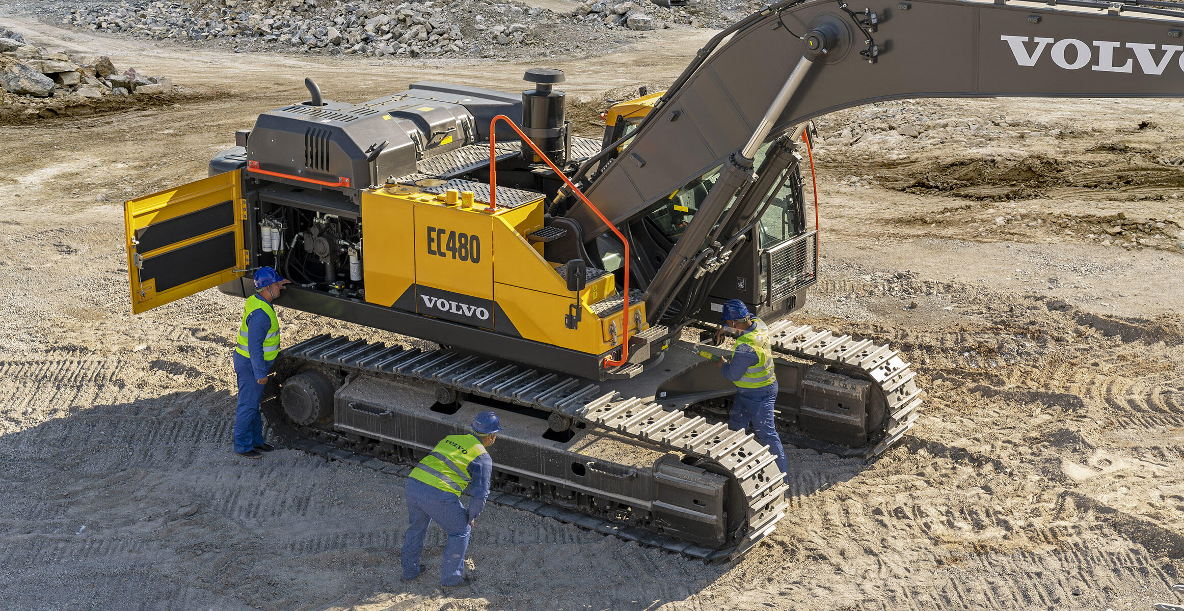 EC480 | Excavators | Overview | Volvo Construction Equipment