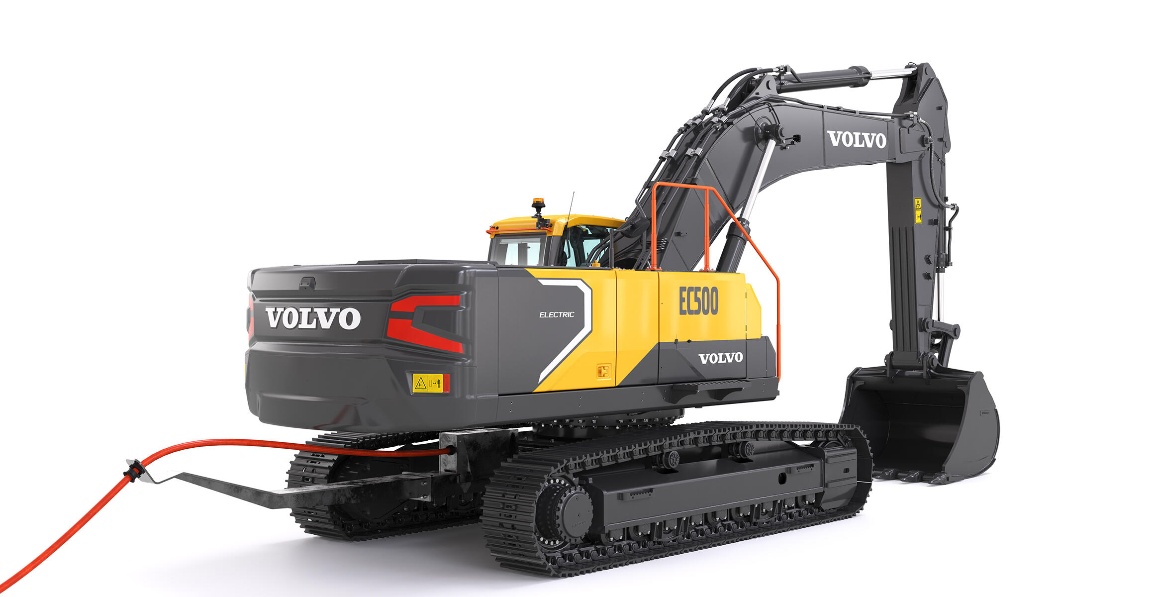 volvo electric machines ec500 electric