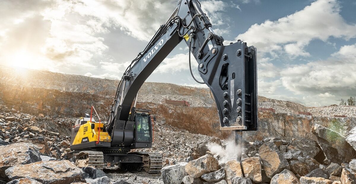 Hammer Lineer Roop EC500 Hammer CN4 | Excavators | Overview | Volvo Construction Equipment