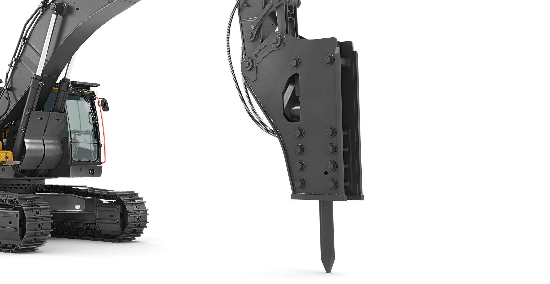 volvo excavators ec500 hammer china iv