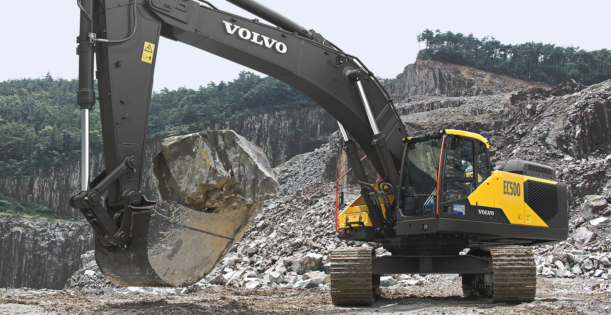 volvo crawler excavators ec500 china iv