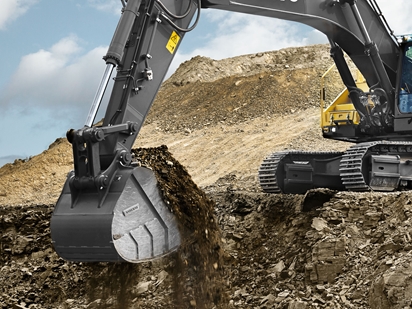 volvo attachment excavator excav