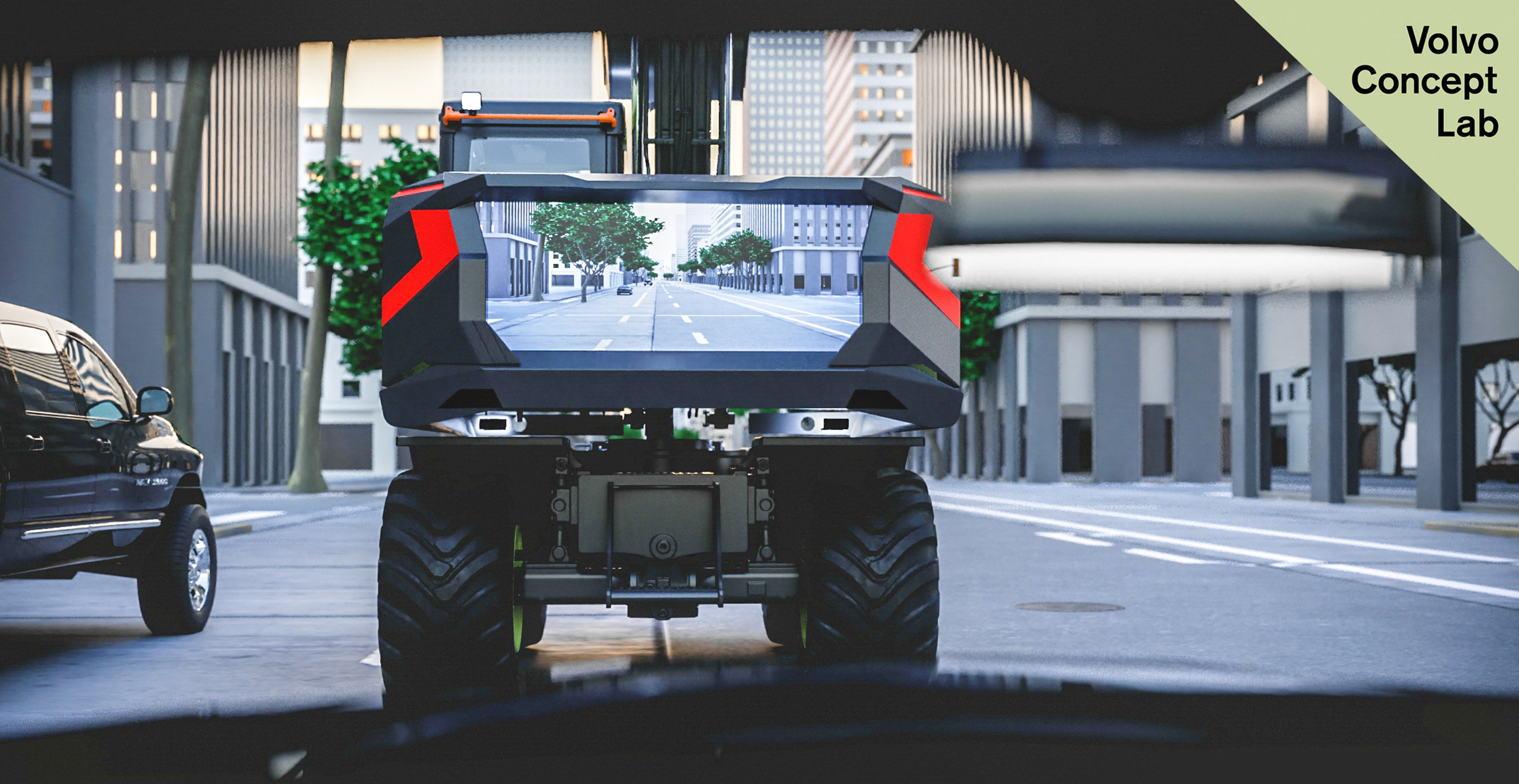 An EX03 driven in a public street 