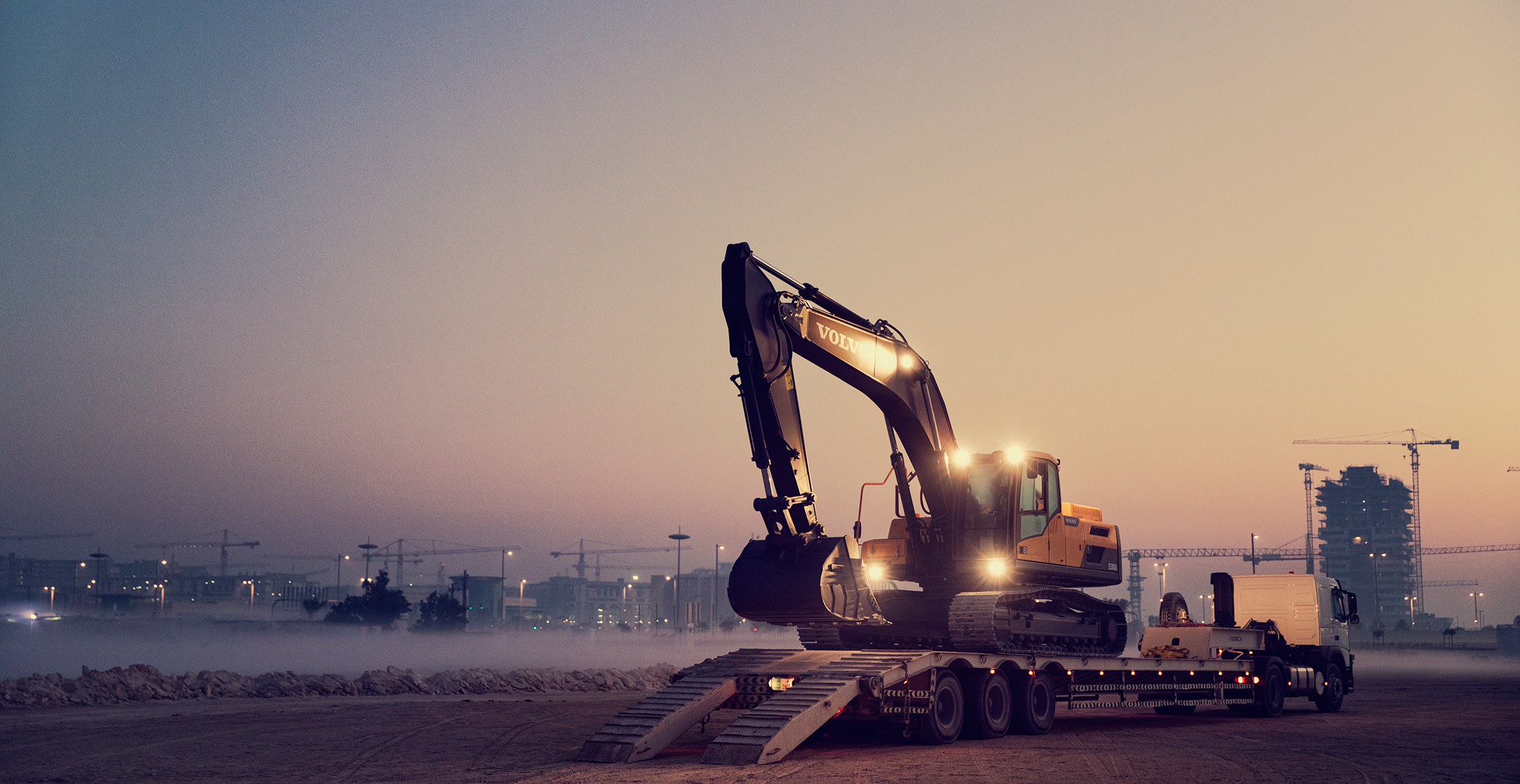 沃尔沃建筑设备参与建设全新的鲁塞尔市