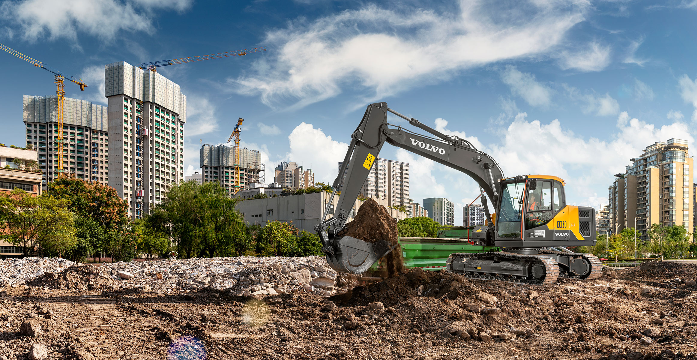 EC130国四 挖掘机 概览 Volvo Construction Equipment