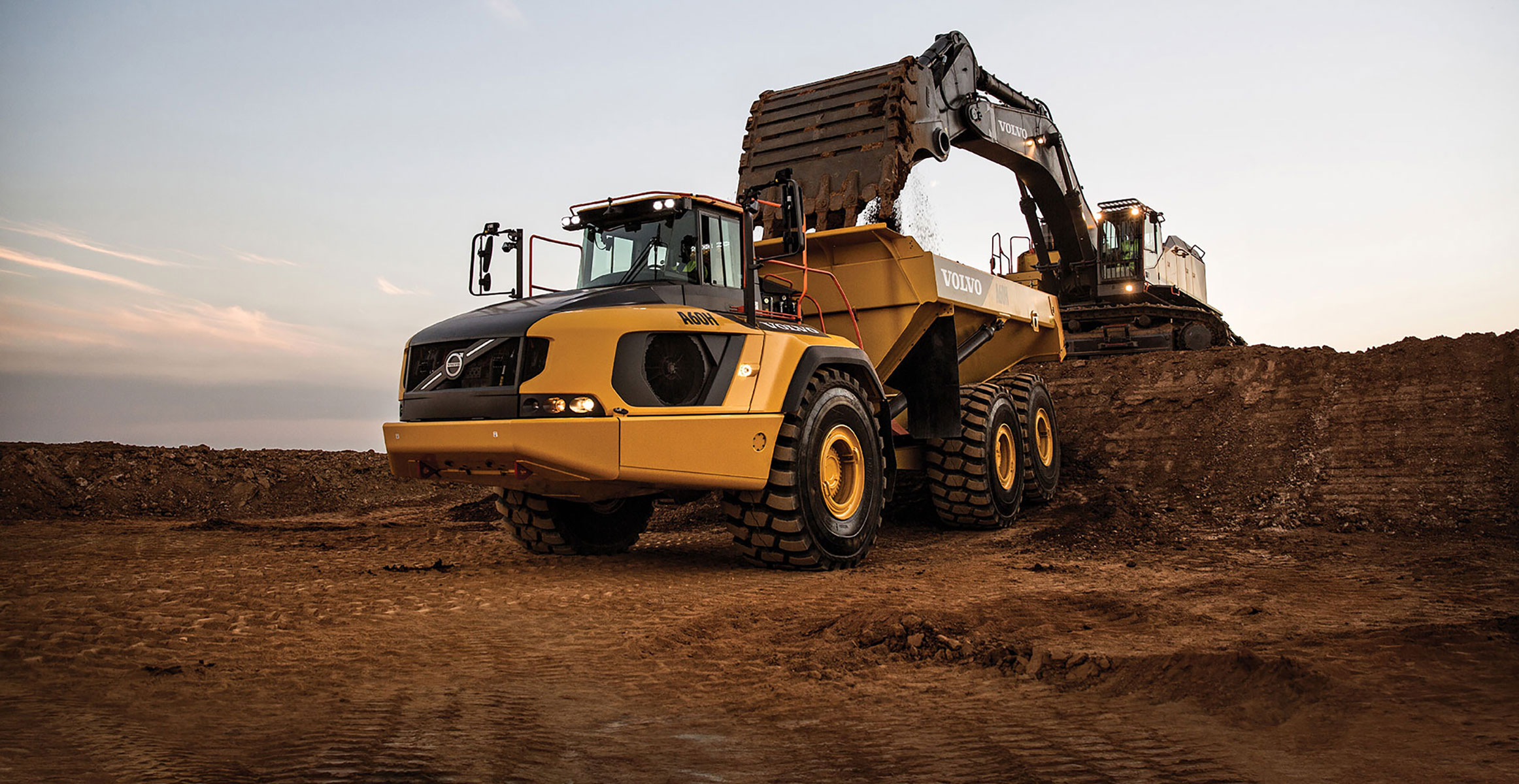 沃尔沃铰接式卡车A60H