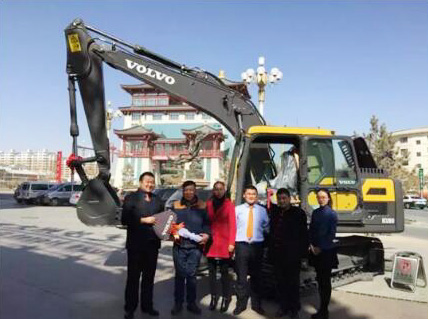 甘肃省第一台EC120D的拥有者郯丰伟