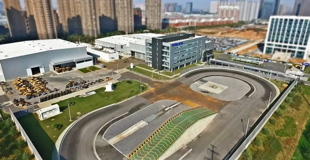 沃尔沃建筑设备济南技术中心俯瞰图