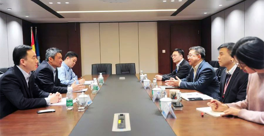 沃尔沃建筑设备中国区总裁岑家辉先生一行访问承包商会 