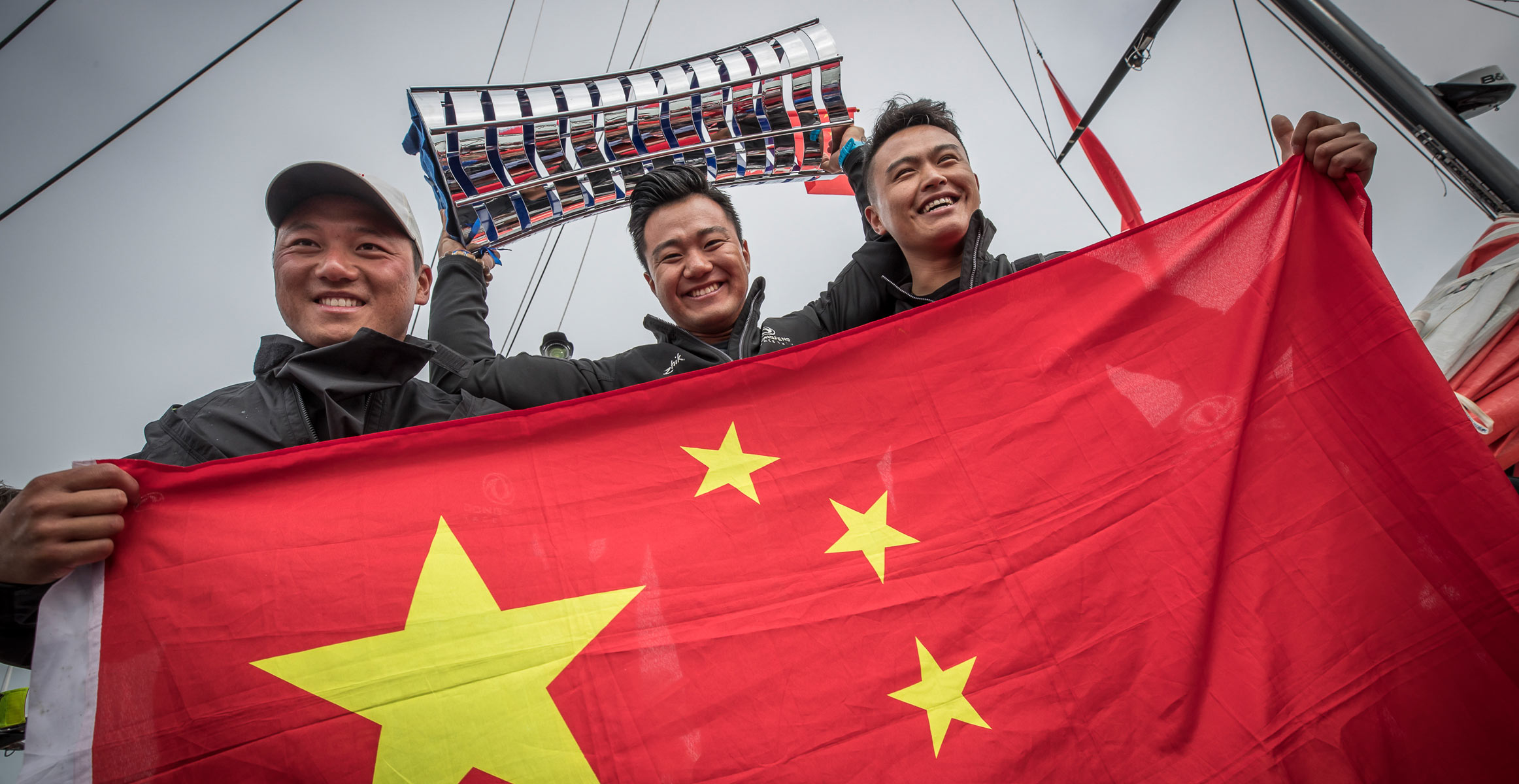 东风队代表中国问鼎最后一届沃尔沃环球帆船赛