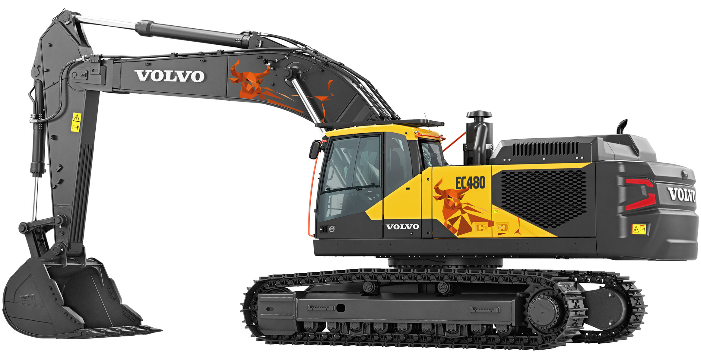 沃尔沃建筑设备荣耀系列牛年限量版挖掘机