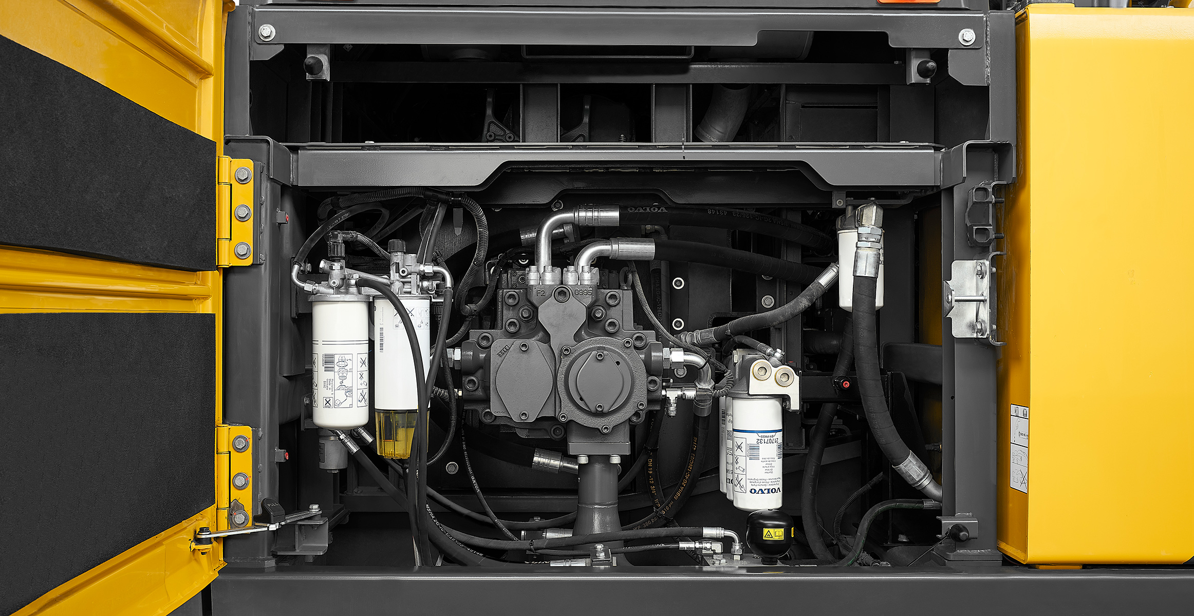 EC500履带式挖掘机拥有超长的保养周期