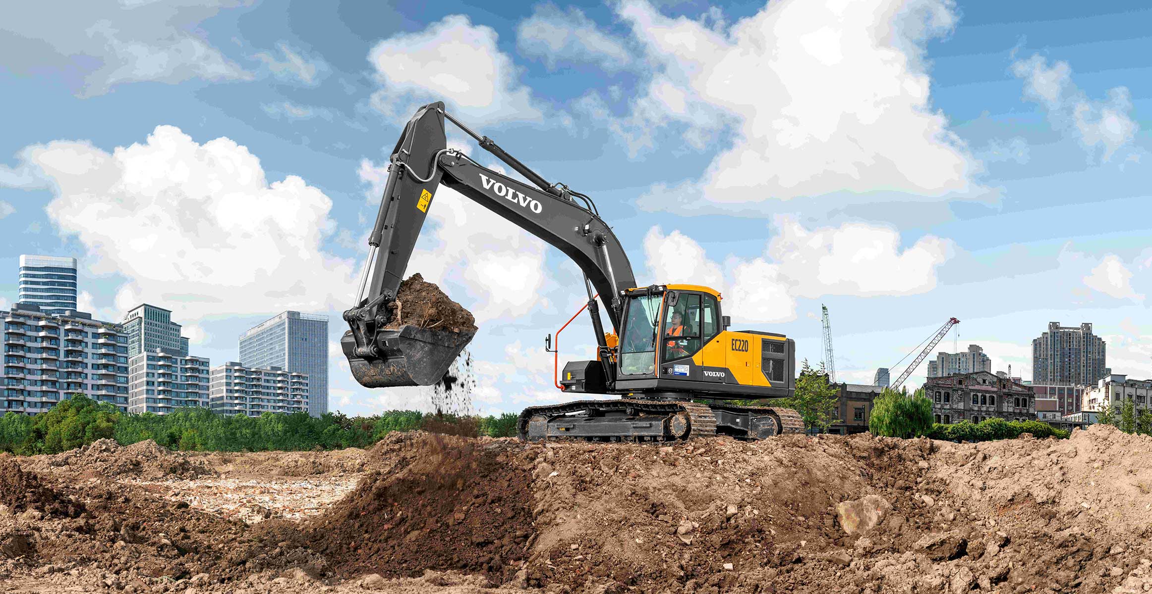 全新沃尔沃“国四”EC220ELC4挖掘机