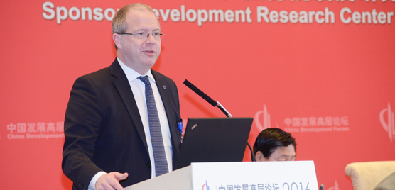 沃尔沃集团总裁出席中国发展高层论坛